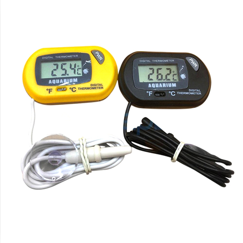 Thermomètre numérique C/F pour Aquarium, capteur de température de bain de piscine, détecteur de température avec aspiration ► Photo 1/1