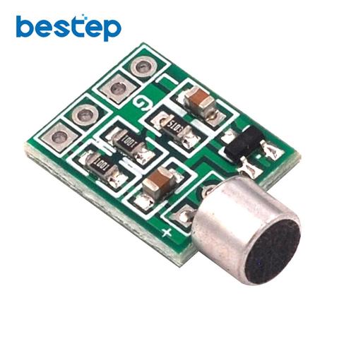 Mini Microphone amplificateur Audio Module haut-parleur Circuit imprimé cc 2.5-9V 14x12mm micro accessoires ► Photo 1/5