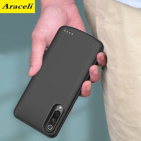 Araceli 6500 Mah pour Xiaomi Redmi Note 8 8 Pro batterie étui couverture de téléphone intelligent batterie d'alimentation pour Redmi Note 8 Pro chargeur étui ► Photo 1/6