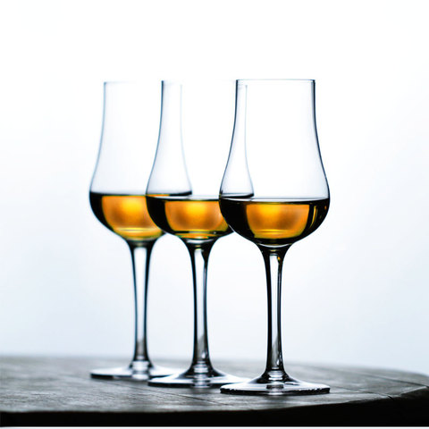 Gobelet de dégustation de vin copa en verre de cristal, simple, Malt, Scotch, Whisky, verre de Brandy soigné, meilleur cadeau pour papa, vente en gros ► Photo 1/4