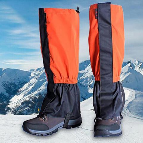 Randonnée neige Ski Legging guêtres imperméable jambe Protection garde couverture extérieur neige genouillère Ski randonnée Ski Legging ► Photo 1/6