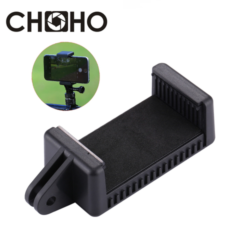 Adaptateur de support de téléphone portable, pour Smartphone Iphone Huawei Samsung trépied 1/4 pouces trou d'écrou Gopro, accessoires de bâton de Selfie ► Photo 1/6