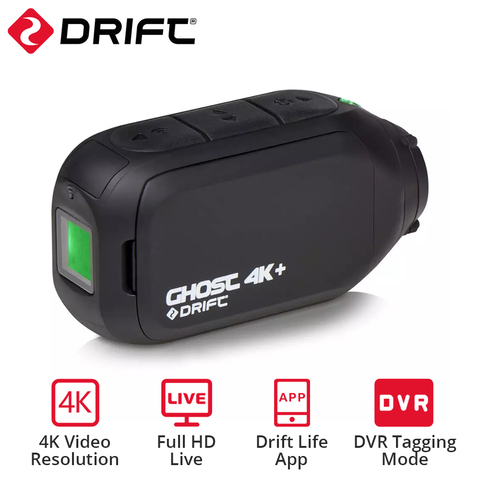 Drift Ghost – caméra de Sport 4k + HD, pour moto, vélo, casque usé, avec application Wifi, contrôle, batterie 1950mAh ► Photo 1/6