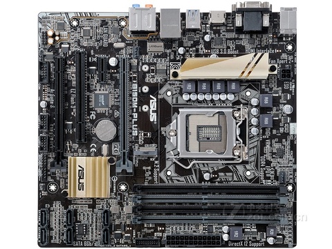 Asus – carte mère B150M-PLUS LGA 1151 originale d'occasion, Micro ATX, 64 go, DDR4, processeur I3/I5/I7, pour ordinateur de bureau ► Photo 1/3