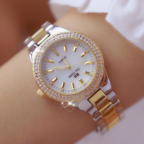 BS Bee Sister – montre à Quartz pour femme, montre-bracelet en acier inoxydable, étanche, décontractée, haute qualité, cadeau pour femme, 2022 ► Photo 1/6