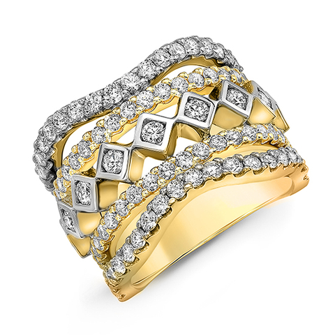 Huitan – bague de mariage de luxe pour femmes, couleur or/argent, Micro pavé, pierre CZ, brillance Noble, bijoux de déclaration, nouveau Style, livraison directe ► Photo 1/6