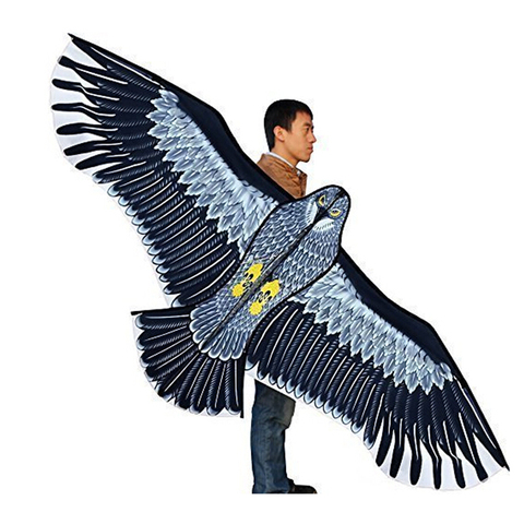 Jouets, grand cerf-volant d'aigle, marque puissante, avec ficelle et poignée, nouveauté, 1.8m ► Photo 1/4