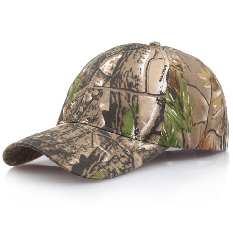 Nouveau Camouflage tactique Sport de plein air casquette de chasse hommes Snapback Jungle rayure chapeau sauvage respirant militaire armée Camouflage casquettes ► Photo 1/5