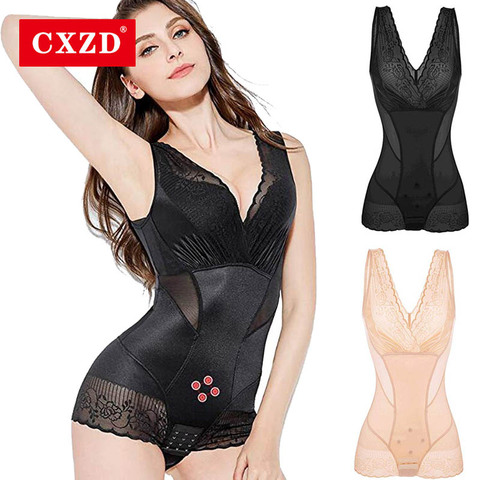 CXZD femmes taille haute culottes body Shaper contrôle pantalon Clincher taille Corset minceur ceinture Sexy sous-vêtements correctifs ► Photo 1/6