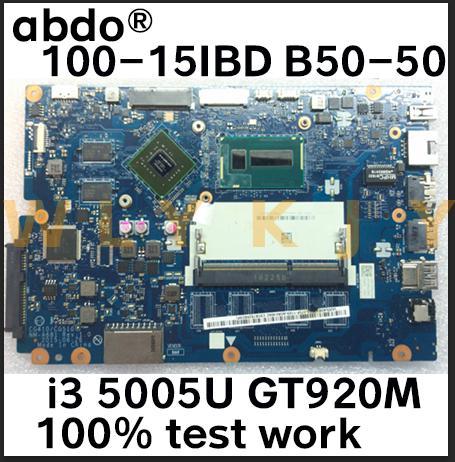 Carte mère CPU i3 5005U/GT920M NM-A681 pour Lenovo (modèle CG410/CG510), pour ordinateur portable, 100-15IBD, B50-50, livraison gratuite, 100% ► Photo 1/5