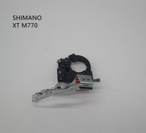 SHIMANO DEORE XT FD M770 dérailleur avant bas pince poussoir vtt vélo VTT pièces 3x9 vitesses ► Photo 1/1