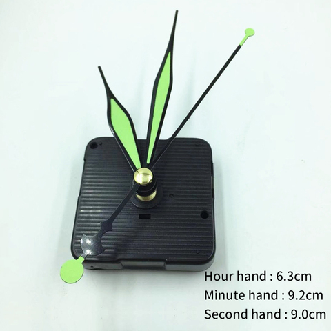 Horloge murale à Quartz lumineuse verte avec mécanisme, mécanisme, Kit de réparation à faire soi-même livraison gratuite ► Photo 1/6
