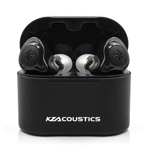 KZ S2 1DD + 1BA Hyrbid HiFi TWS True Wireles Bluetooth 5.0 dans l'oreille moniteur avec Realtek 8763 Isolation du bruit écouteurs écouteurs Z1 S1 ► Photo 1/5