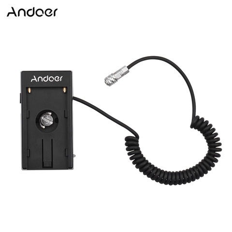 Andoer – caméra de cinéma Blackmagic BMPCC 4K, alimentation électrique, adaptateur de plaque de montage avec câble à ressort pour batterie Sony NP-F970 F750 F550 ► Photo 1/6