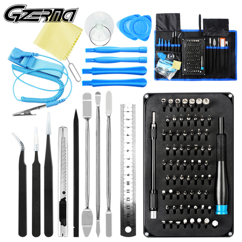 85 en 1 précision tournevis ensemble professionnel électronique réparation outils Kit pour iPhone Smartphones ordinateur portable PS3 PS4 Xbox ► Photo 1/6