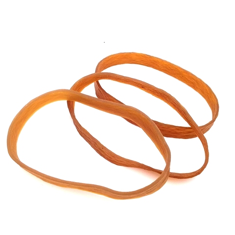 Witdh-Bracelet en caoutchouc élastique jaune, 100x10mm, extensible, documents de bureau, nouveau ► Photo 1/6