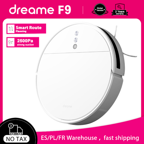 Dreame F9 Robot aspirateur 2500Pa forte aspiration planifiée nettoyage automatiquement charge dépoussiéreur aspirateur pour la maison ► Photo 1/6