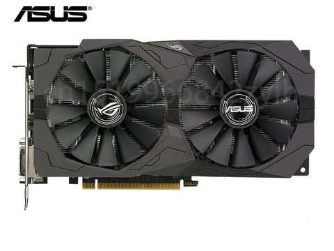 ASUS – carte graphique RX570, 4 go GDDR5, 256 bits d'occasion, avec port DisplayPort, HDMI, DVI ► Photo 1/5