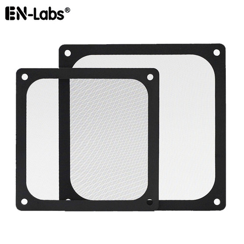 Filtre magnétique anti-poussière PC avec vis, cadre magnétique, couvercle en maille noire pour ventilateur 120x120mm 140x140mm,80x80 ► Photo 1/6