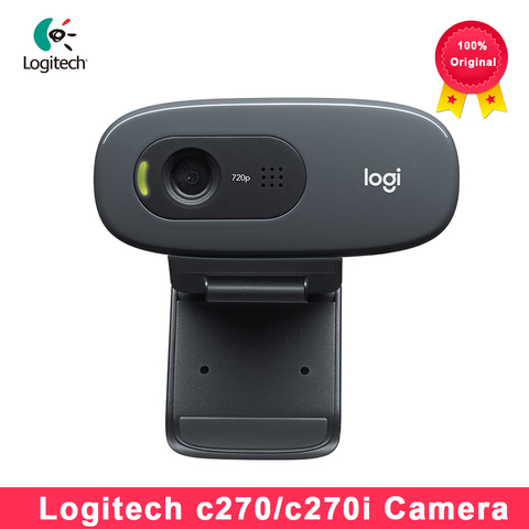 Logitech – Webcam C270i C270 HD 720p avec Microphone intégré, caméra usb 2.0, pour Chat Web sur PC ► Photo 1/6