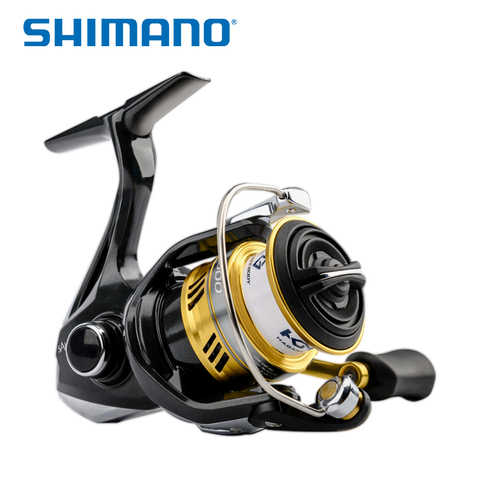 SHIMANO – moulinet Spinning SAHARA FI série 500/1000/2000 // 2500/3000/4000/5000/5.0, Ratio d'engrenage 1/6: X-SHIP. 2:1, 4 + 1BB, pour pêche en eau salée ► Photo 1/1
