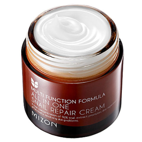 MIZON tout en un crème réparatrice d'escargot 75ml soins de la peau crème pour le visage traitement de l'acné hydratant Anti-rides meilleurs cosmétiques de corée ► Photo 1/4