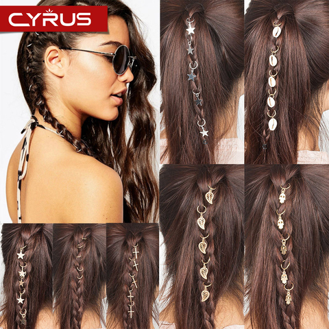 Ensemble pentagramme de Style ethnique, 5 pièces, accessoires pour cheveux, vente en gros ► Photo 1/6