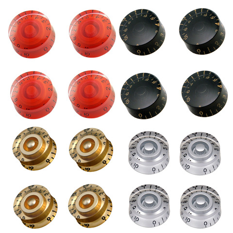 4 pièces classique guitare électrique potentiomètre casquette guitare Volume ton bouton bouton pour EPI LP musique Intrument accessoires fournitures ► Photo 1/6