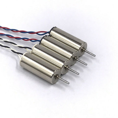 4 pièces 820 8mm * 20mm Mini moteur sans noyau DC 3.7V 4.2V 48000 tr/min moteur Ultra-haute vitesse bricolage RC Drone ► Photo 1/3