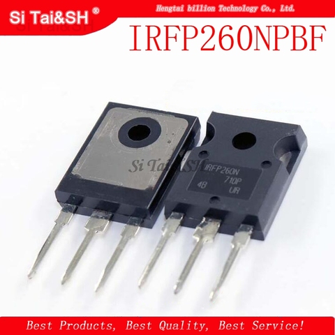 Lot de 5 transistors MOS FET, nouveaux, IRFP260NPBF TO-247 IRFP260N IRFP260 TO-3P ► Photo 1/1