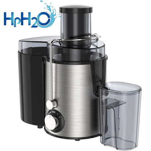 HPH2O – presse-agrumes électrique en acier inoxydable, 600W, 2 vitesses, Machine à boire des fruits et légumes, CE, extracteur multifonction ► Photo 1/6