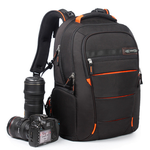 CAREELL sac universel grande capacité DSLR sac Photo sac appareil Photo sac à dos voyage sac à dos pour Canon Nikon Sony caméra numérique ► Photo 1/6