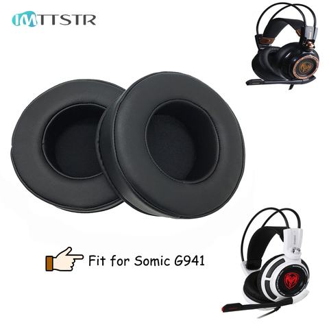 IMTTSTR – oreillettes de 3cm pour casque Somic G941, coussinets de remplacement ► Photo 1/6