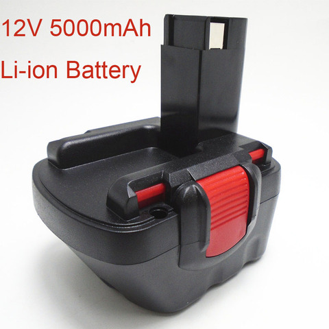 Batterie Li-ion Rechargeable 12V 5,0 ah pour Bosch, pour perceuse électrique sans fil, tournevis BAT139 BAT043 BAT045 BAT046 BAT049 BAT120 ► Photo 1/5