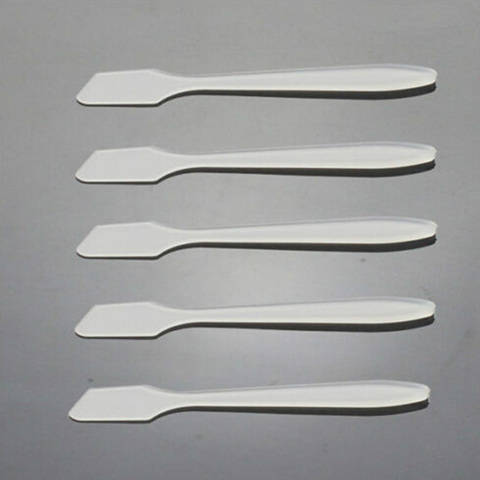 Durable 10 pièces bricolage en plastique visage masque bâton crème mélange spatules cuillère maquillage cosmétique maquillage outils ► Photo 1/6