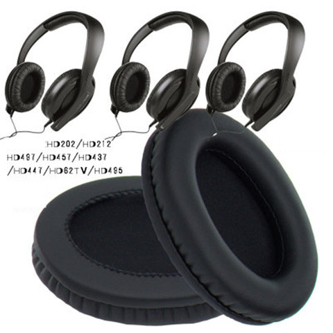 Sennheiser – oreillettes en mousse à mémoire de forme 90x70mm, accessoire de remplacement pour casque, modèles HD202/HD212, AugO6 ► Photo 1/1