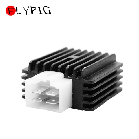 Redresseur de régulateur de tension de moto 12V 4Pin pour 50cc-125cc GY6 50cc 60cc 80cc 125cc 150cc Scooter cyclomoteur aller Kart ATV H055-002 ► Photo 1/6