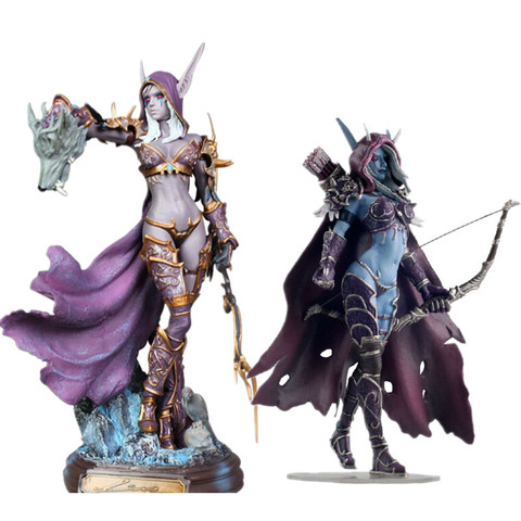 Figurine Sylvanas Windrunner, Sylvan, reine d'arc, en PVC, modèle de collection World of Warcraft WOW Dota ► Photo 1/6