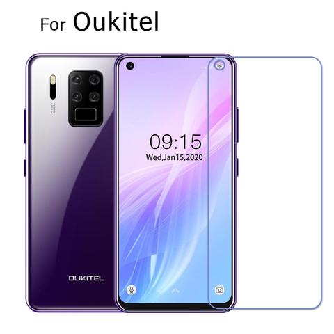 Pour Oukitel C18 Pro verre trempé protecteur d'écran anti-rayures Smartphone LCD Film 2 pièces pour Oukitel C17 Pro C19 couvercle en verre ► Photo 1/6