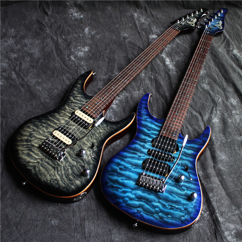 Guitare électrique en érable matelassé de haute qualité, prête en stock, expédition immédiate ► Photo 1/6