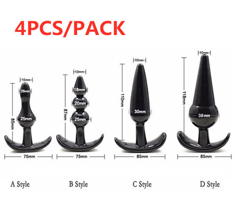 Godemichet Anal en Silicone pour adulte, jouet Anal lisse, sensation de peau, massage de la prostate ► Photo 1/6