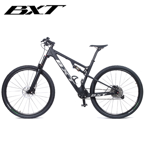 BXT – cadre de vtt en fibre de carbone, entièrement suspendu, 29 pouces, 148x12mm, course de 100mm, BSA 142X12mm ► Photo 1/6