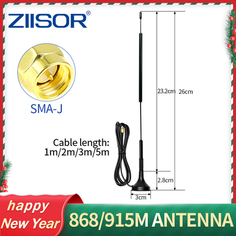 Antenne 868 MHz LoRa Antenne WiFi 915MHz longue portée pour Module sans fil SMA-J impédance d'antenne inférieure à 1.5 SWR de haute qualité ► Photo 1/6