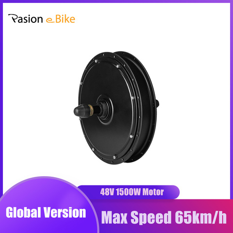 PASION E VÉLO 48 V 1500 W moteur électrique moyeu de roues arrières Moteur Roue Libre/Cassette Vélo Électrique Brushless Non-train Arrière moteur ► Photo 1/5