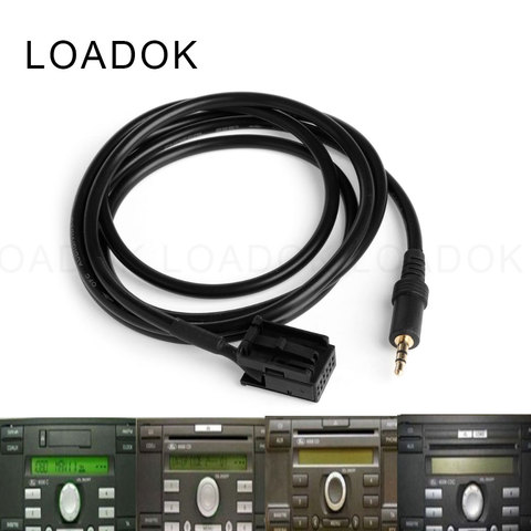 Adaptateur Audio de voiture 6000 CD, câble d'entrée Aux, pour ford focus Mondeo 6000CD 3.5MM, stéréo, kit de clés de retrait 4 ► Photo 1/3