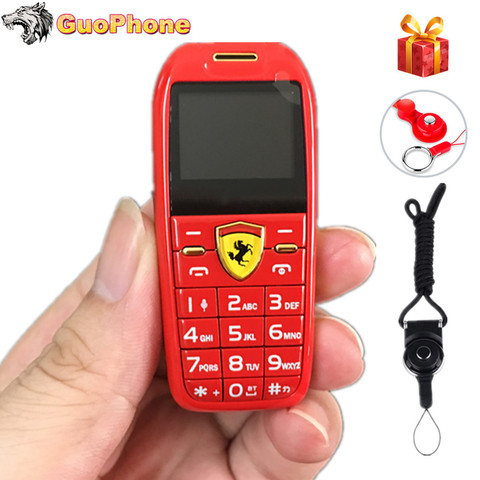 Mini voiture clé bouton poussoir téléphone portable 1.0 