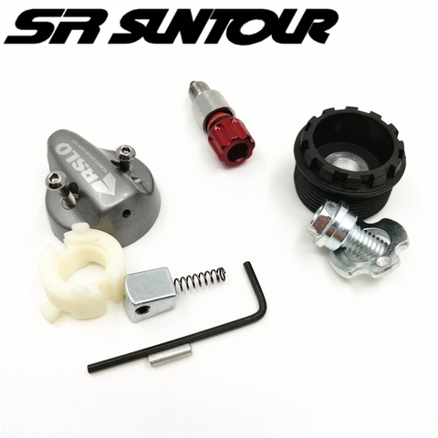 SR Suntour XCR Front Fork Repair Parts Wire Controller Control Base Rebound Adjustment Screw Lever ► Photo 1/6
