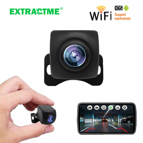 Caméra de recul de voiture Wifi HD Vision nocturne caméra de recul sans fil avec moniteur caméra de recul Wifi étanche ► Photo 1/6