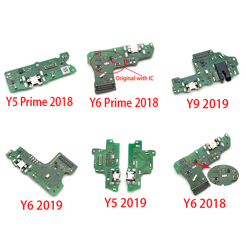 10 pièces/lot, connecteur de quai Micro USB chargeur Port de charge câble flexible Micro carte pour Huawei Y6 Y7 Y9 Y5 Prime 2022 ► Photo 1/1