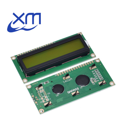 Module d'affichage LCD 16x2, 1 pièce/lot, contrôleur HD44780, écran bleu/vert, lumière noire, moniteur LCD 1602 5V, 1602 ► Photo 1/4